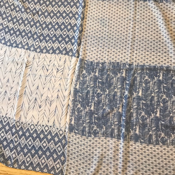 Oversized new cotton Marcus Adler scarf - Picture 3 of 4
